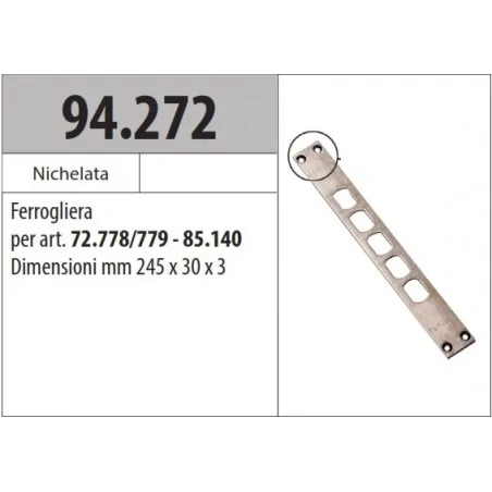 copy of MOTTURA 94.275 FERROGLIERA PER SERRATURE AD INFILARE SERIE 54 SERIE 85 SERIE 3DKEY