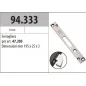 MOTTURA 94.334 FERROGLIERA PER DEVIATORE SERIE 96 MOTTURA 94.334 FERROGLIERA PER DEVIATORE SERIE 96