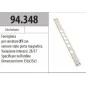MOTTURA 94.348 FERROGLIERA PER SERRATURE MOTTURA SERIE XT