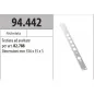 copy of MOTTURA 94.411 FERROGLIERA PER SERRATURE SHARK SERIE 47