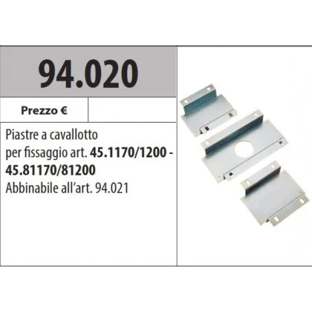 PIASTRE PER FISSAGGIO SERIE 45