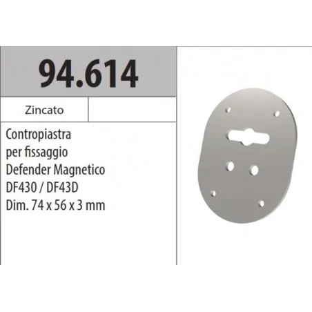 copy of MOTTURA 94.613 PIASTRINA PER FISSAGGIO DEFENDER INTERASSE 26 MM