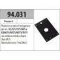 copy of MOTTURA 94.052 PIASTRA AL MANGANESE PER SERRATURE MULTIFUNZIONE MOTTURA 85.574