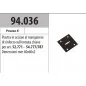copy of MOTTURA 94.052 PIASTRA AL MANGANESE PER SERRATURE MULTIFUNZIONE MOTTURA 85.574