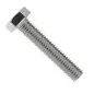 BULLONE TESTA ESAGONALE ZINCATO TUTTO FILETTO M6 10 PEZZI