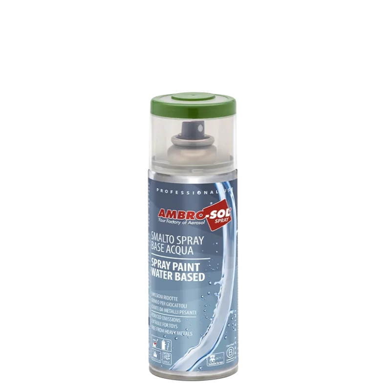 SMALTO SPRAY ALL'ACQUA COLORAZIONI RAL AMBRO-SOL 400 ML