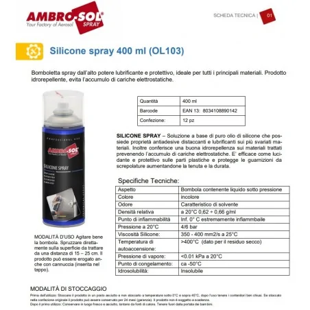copy of DISINFETTANTE PER SUPERFICI CLOROATTIVO SPRAY AMBRO-SOL 400 ML