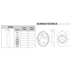 DEFENDER MAGNETICO DF43D PER SERRATURE 3DKEY