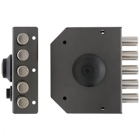 RIM SIDE LOCK WITH INSIDE KNOB WITHOUT LATCH TECO T1250