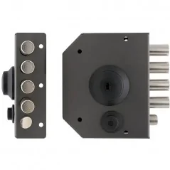 RIM SIDE LOCK WITH LATCH TECO T1210