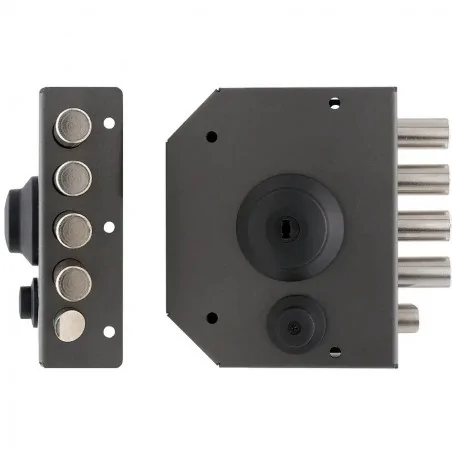 RIM SIDE LOCK WITH LATCH TECO T1210
