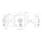 RIM SIDE LOCK WITH LATCH TECO T1210