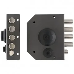 RIM SIDE LOCK WITH LATCH TECO T1260