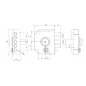 RIM SIDE LOCK WITH LATCH TECO T1260