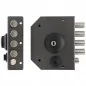 RIM SIDE LOCK WITH DOUBLE CYLINDER AND LATCH TECO T1280