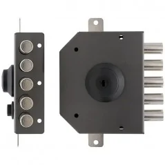 THREE-POINT RIM LOCK WITHOUT LATCH TECO T1400
