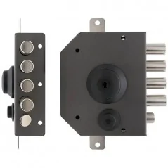 THREE-POINT RIM LOCK WITH LATCH TECO T1410