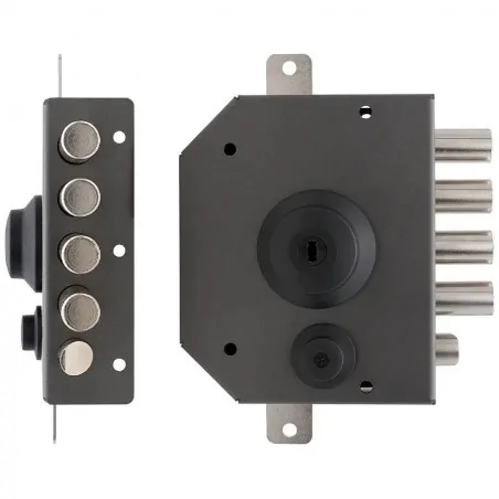 THREE-POINT RIM LOCK WITH LATCH TECO T1410