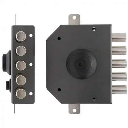 THREE-POINT RIM LOCK WITH INSIDE KNOB WITHOUT LATCH TECO T1450