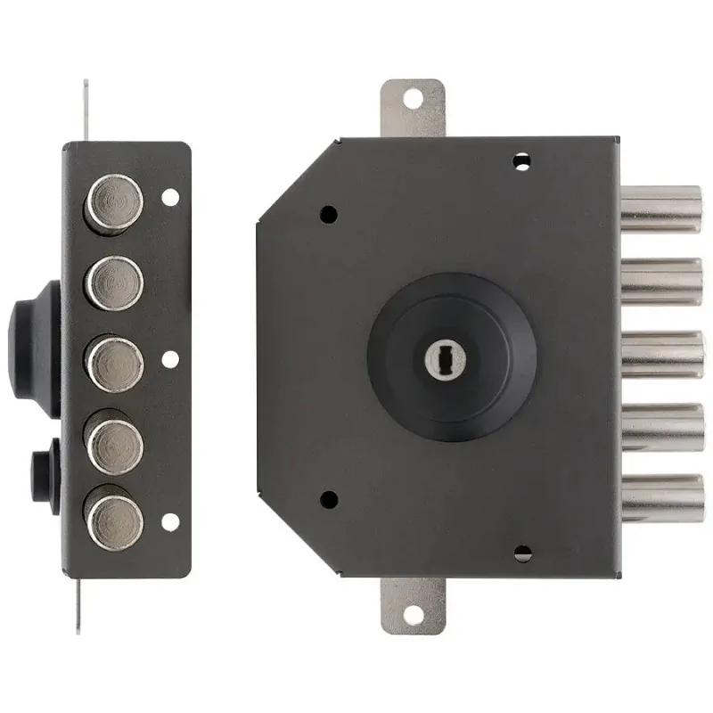 THREE-POINT RIM LOCK WITH DOUBLE CYLINDER WITHOUT LATCH TECO T1470