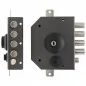THREE-POINT RIM LOCK WITH DOUBLE CYLINDER AND LATCH TECO T1480