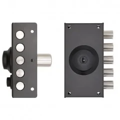 NARROW RIM SIDE LOCK WITHOUT LATCH TECO T1700