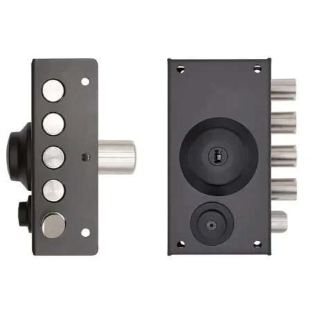 NARROW RIM SIDE LOCK WITH LATCH TECO T1710