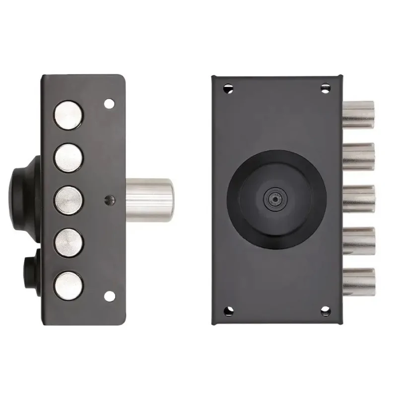 NARROW RIM SIDE LOCK WITH INSIDE KNOB WITHOUT LATCH TECO T1750