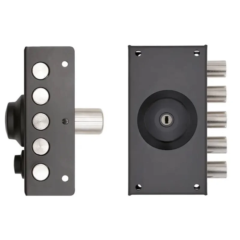 NARROW RIM SIDE LOCK WITH DOUBLE CYLINDER WITHOUT LATCH TECO T1770