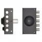 NARROW RIM SIDE LOCK WITH DOUBLE CYLINDER WITHOUT LATCH TECO T1770
