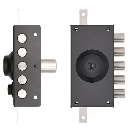 NARROW THREE-POINT RIM LOCK WITHOUT LATCH TECO T1900