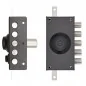 NARROW THREE-POINT RIM LOCK WITH INSIDE KNOB WITHOUT LATCH TECO T1950