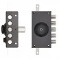 NARROW THREE-POINT RIM LOCK WITH DOUBLE CYLINDER WITHOUT LATCH TECO T1970