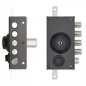 NARROW THREE-POINT RIM LOCK WITH DOUBLE CYLINDER AND LATCH TECO T1980