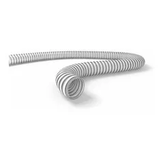 TUBO SPIRALATO ALIMENTARE BIANCO ROTOLO MT 25
