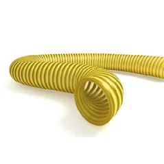 TUBO SPIRALATO ALIMENTARE GIALLO ROTOLO MT 50