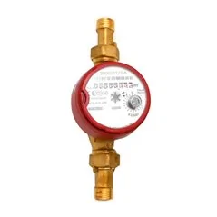 CONTATORE ACQUA ASCIUTTO CALDA 90° B METERS