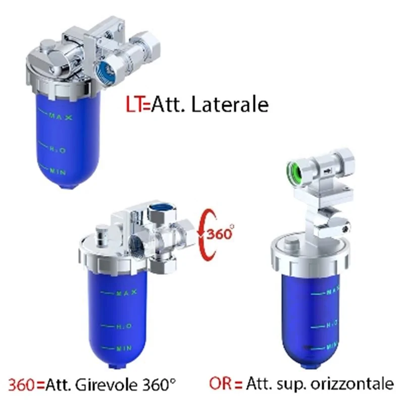 DOSATORE PROPORZIONALE DI POLIFOSFATO ATTACCO GIREVOLE 