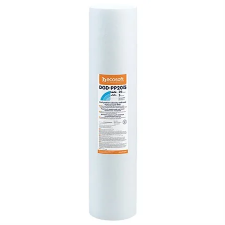CARTUCCIA FILTRANTE DUAL PP 4,5" ECOSOFTFT 