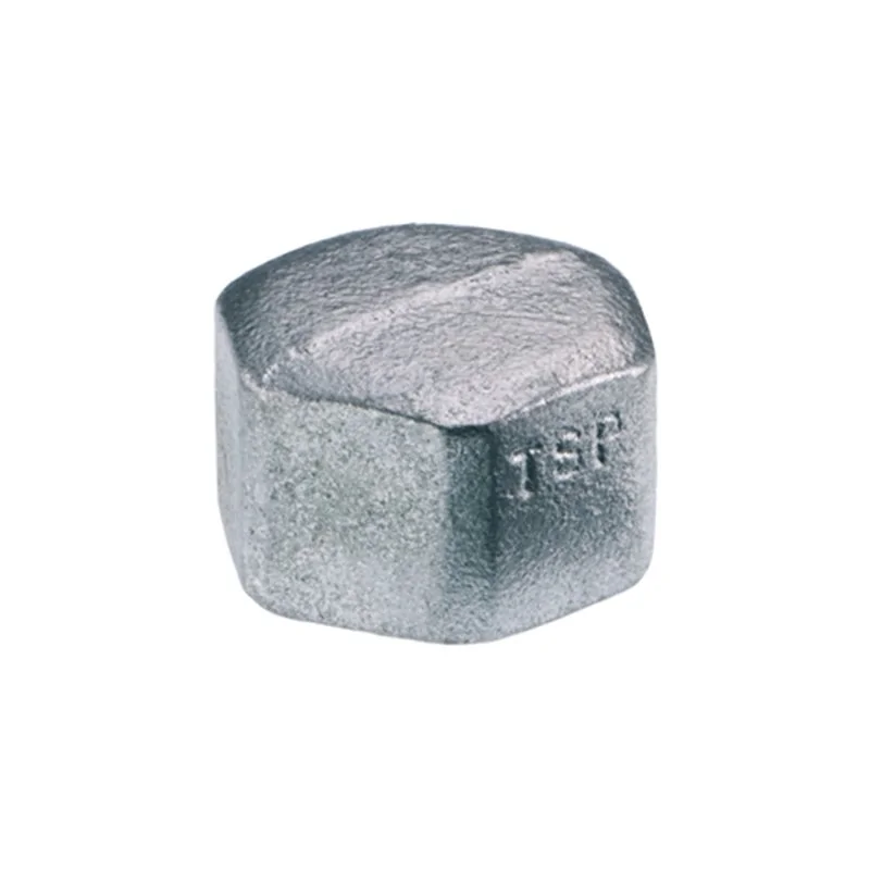 CAP GALVANIZED FEMALE DIANHYDRO CAP GALVANIZED FEMALE DIANHYDRO