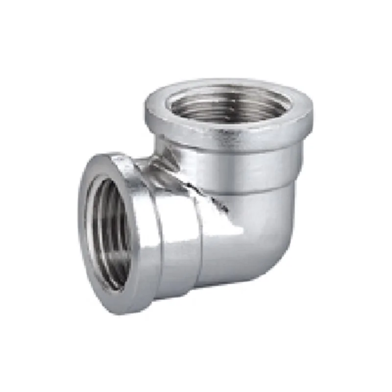 GOMITO CORTO OTTONE CROMATO FF BANNINGER