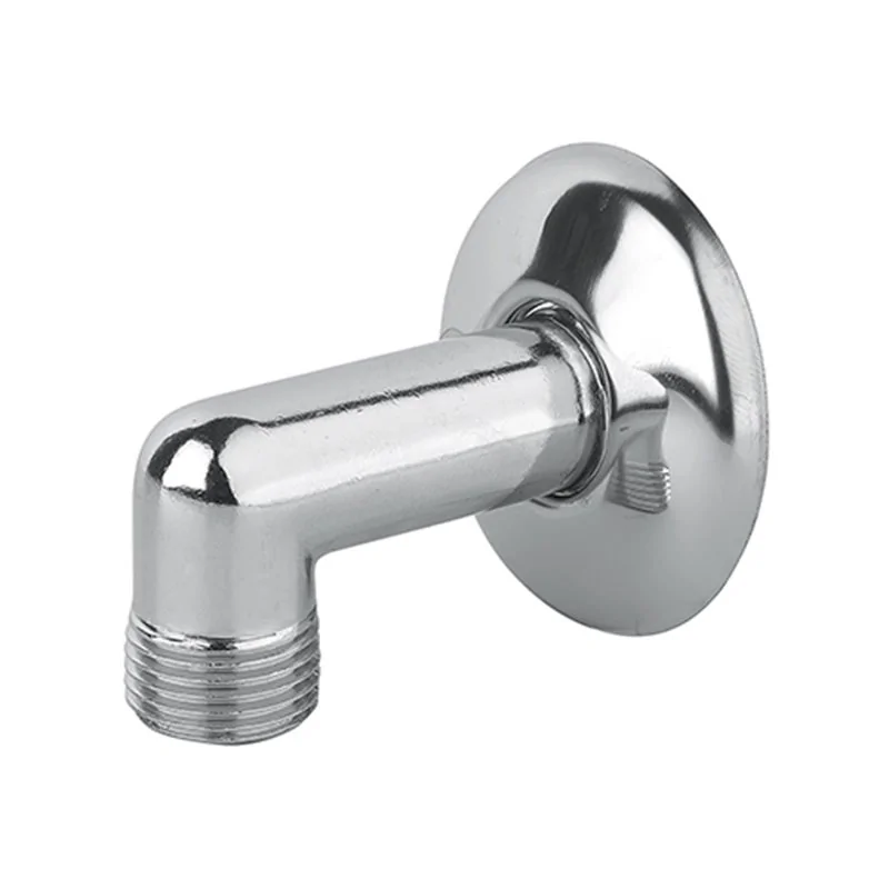 CURVETTA DOCCIA MM CON ROSONE OTTONE CROMATO CAVALLETTO