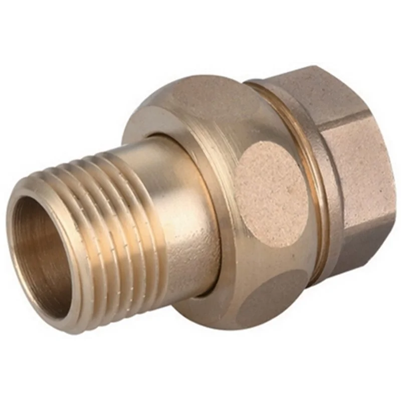 RACCORDO A 3 PEZZI OTTONE GIALLO MF BANNINGER