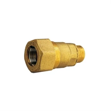 RACCORDO DI RIPARAZIONE FILETATO MASCHIO OTTONE GIALLO TIEMME