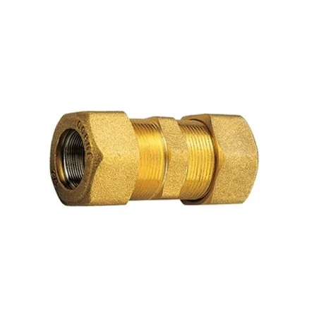 RACCORDO DI RIPARAZIONE A MANICOTTO OTTONE GIALLO TIEMME