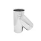 BRAGA MONOPARETE A 135° INOX 316L