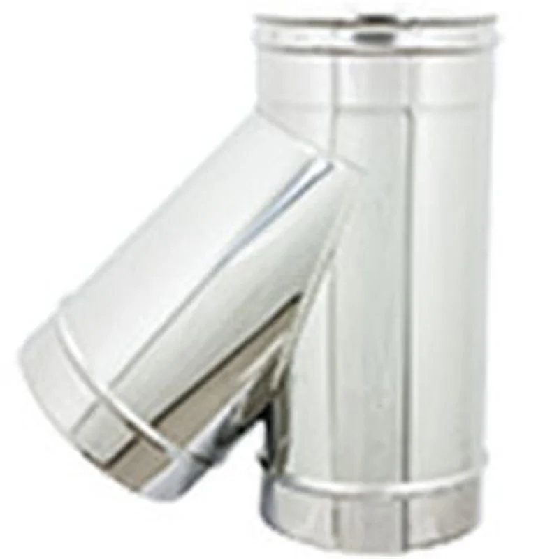 BRAGA MONOPARETE A 135° INOX 304