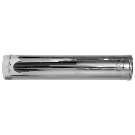 CANNA FUMARIA MONOPARETE INOX 304 MT 0,50
