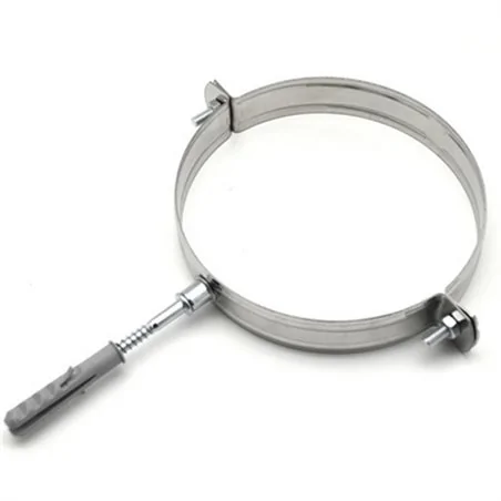 COLLARE DI FISSAGGIO PER CANNA FUMARIA INOX 304