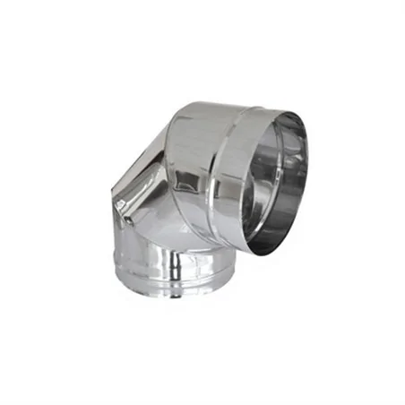 CURVA MONOPARETE A 90° INOX 316L